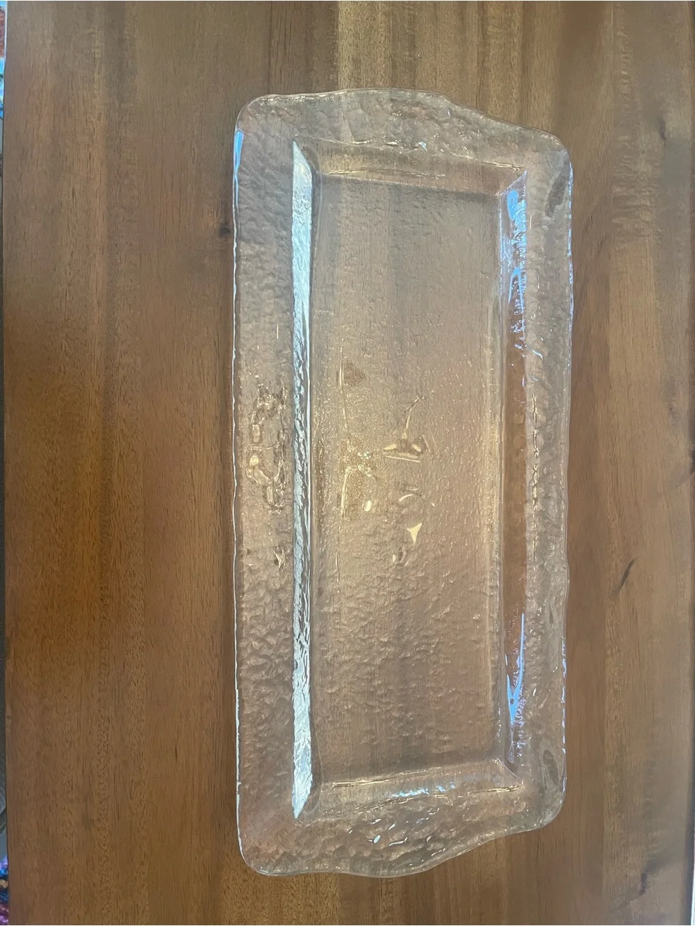 Vintage Crate & Barrel Orion Rectangular Serving Platter